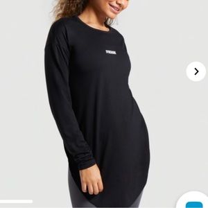Gymshark Black Long Sleeve Tee